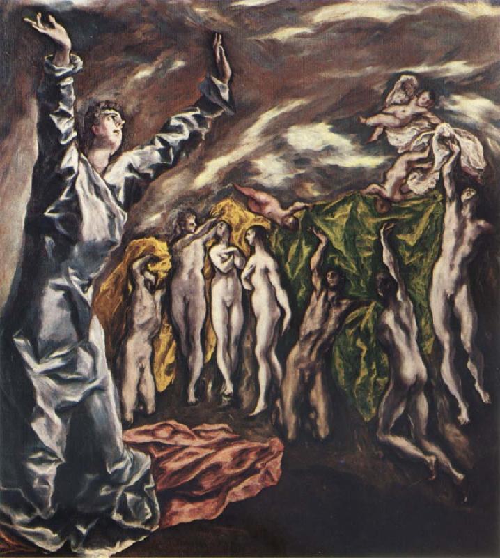 El Greco The Vision of St.John